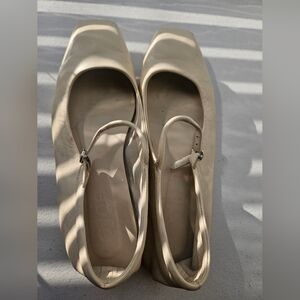 Aeyde Uma Leather Mary-Jane Flats Size EUR 38/USA 7.5